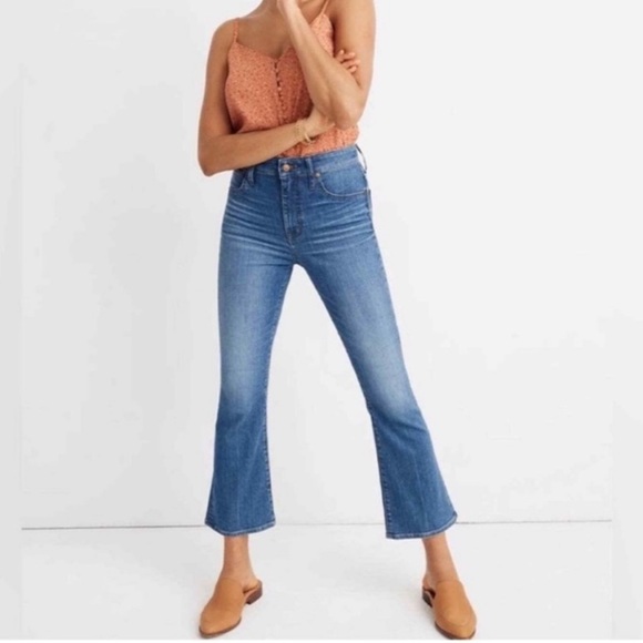 Madewell Cali Demi Boot Jeans. Like New! - Picture 1 of 15